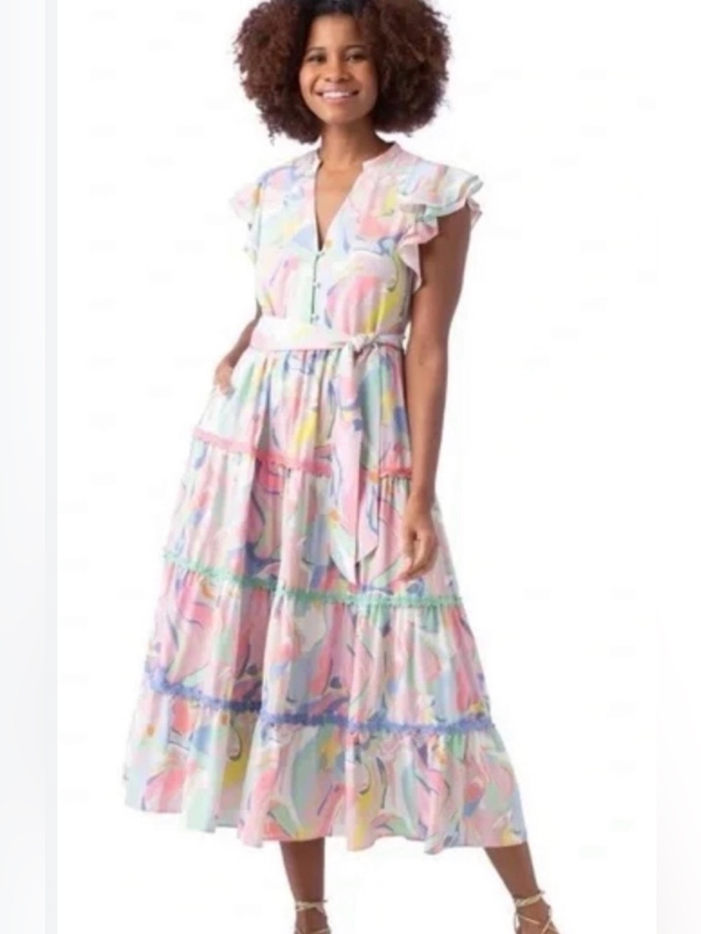 Kemble Dress in Palm Beach by CROSBY by Mollie Burch M